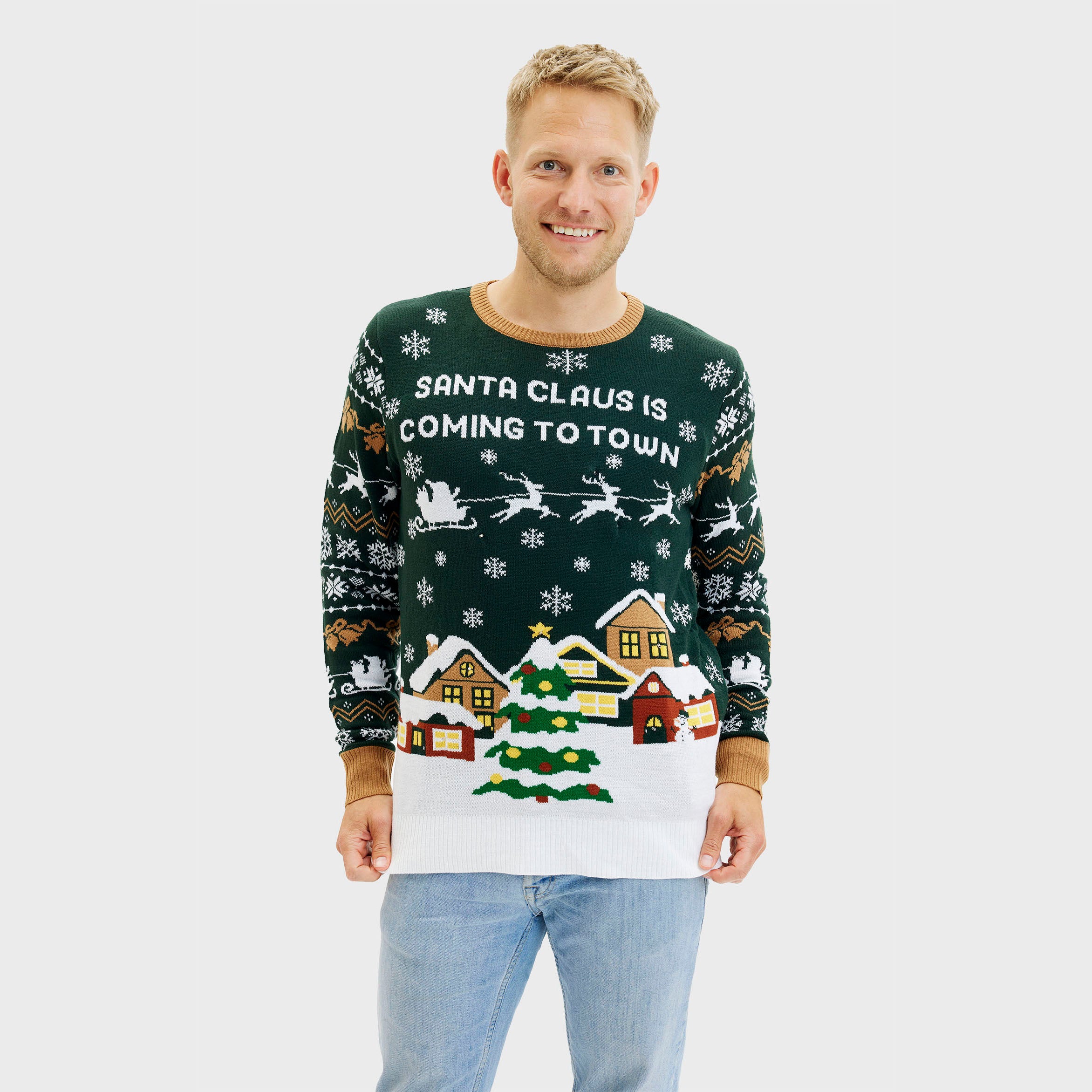 Santa Claus Is Coming To Town LED - Herre